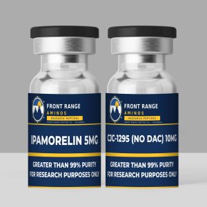 IPAMORELIN 5MG + CJC-1295 (NO DAC) 10MG research vial